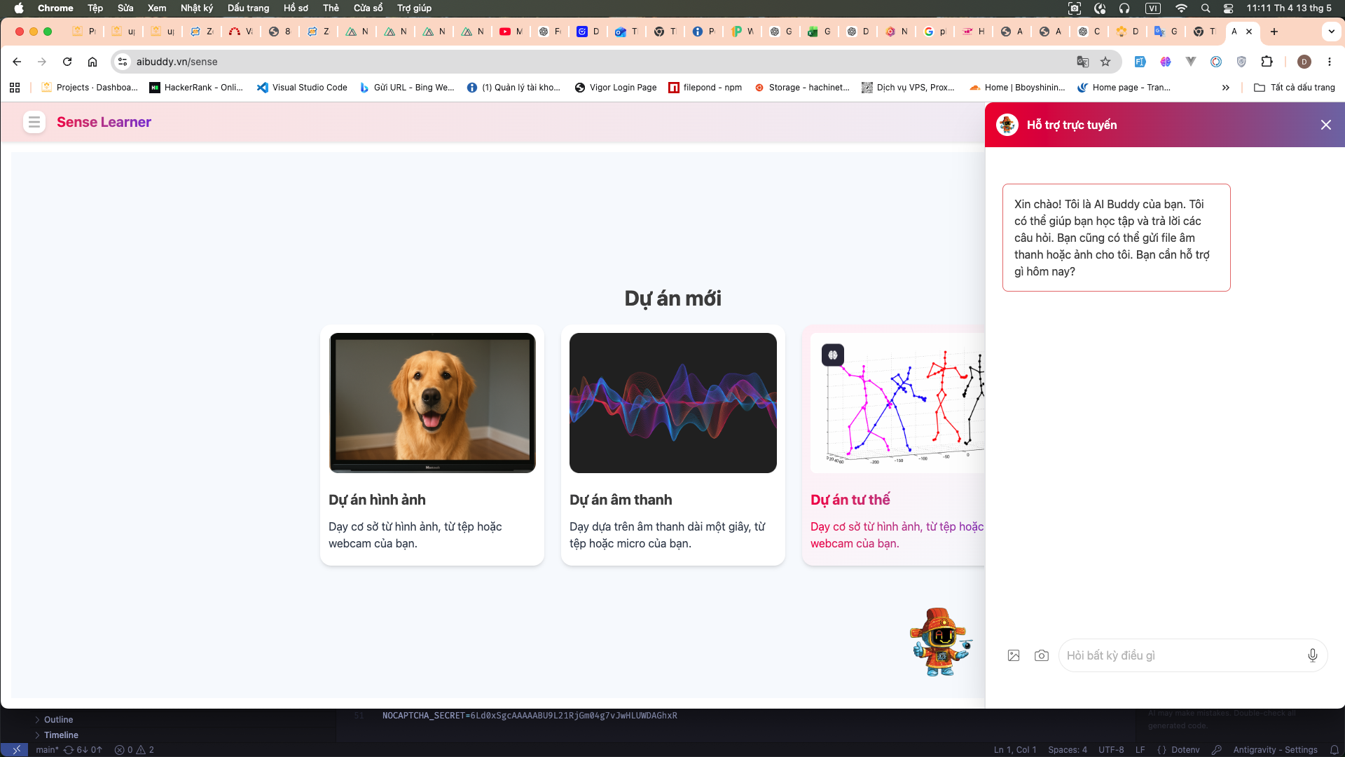 Slide dự án